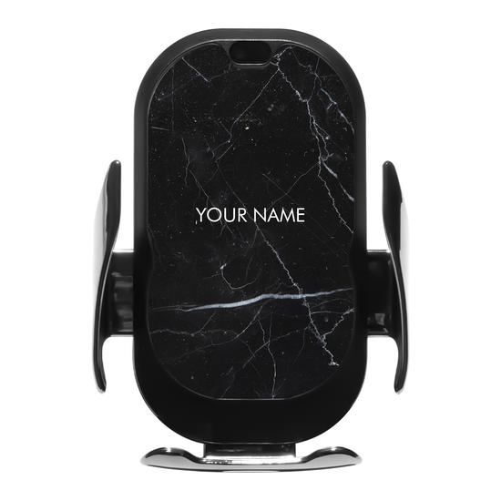 Wireless Car Charger - Marble Black