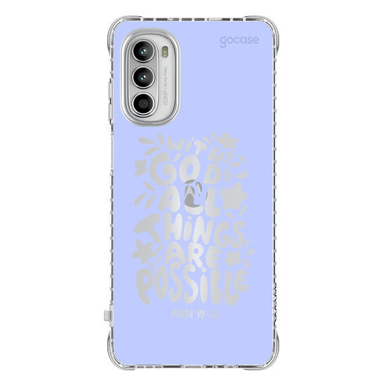 Capinha para celular  With God All Things Are Possible
