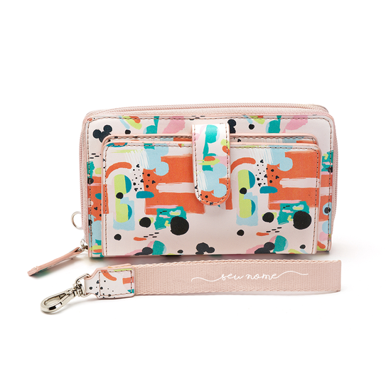 Carteira Soho Double - Mix de Cores Manuscrita