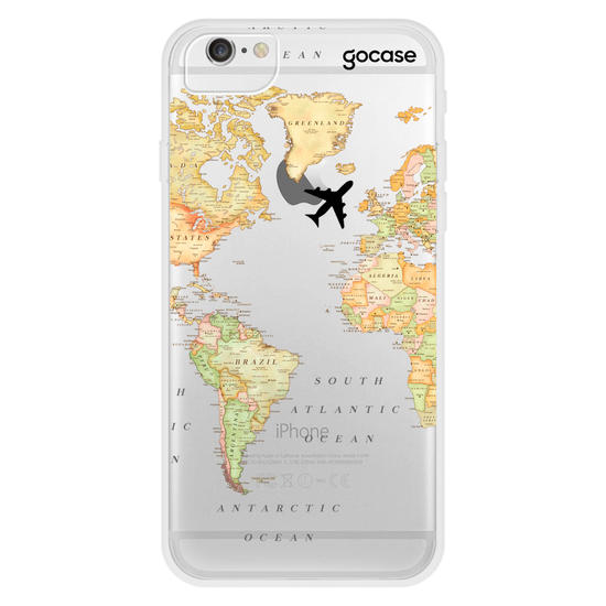 Cover World Map Blank Handwritten