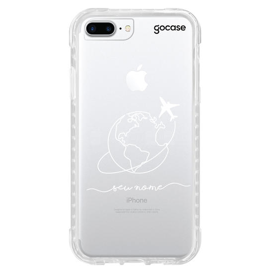 Capinha para celular Color Black - World Tour