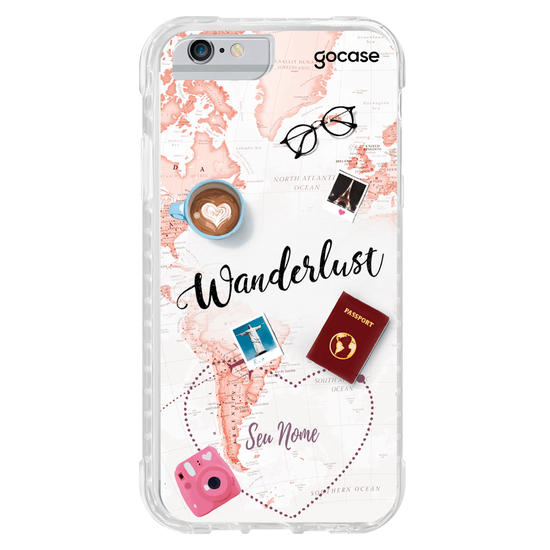 Capinha para celular World Trip Personalizável Capinha para celular World Trip Personalizável