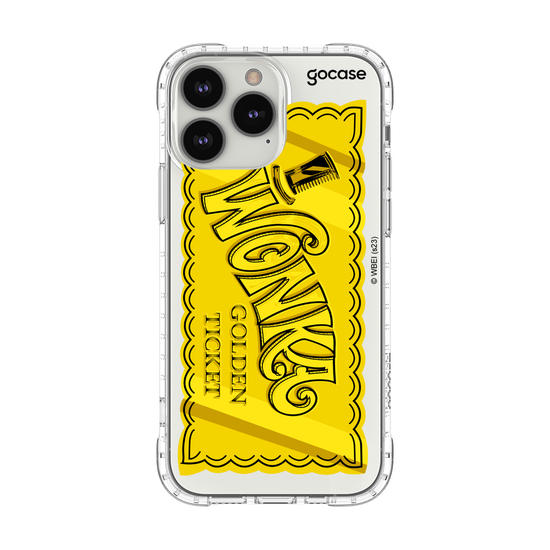 Capinha para celular A Fantástica Fábrica de Chocolate - Golden Ticket