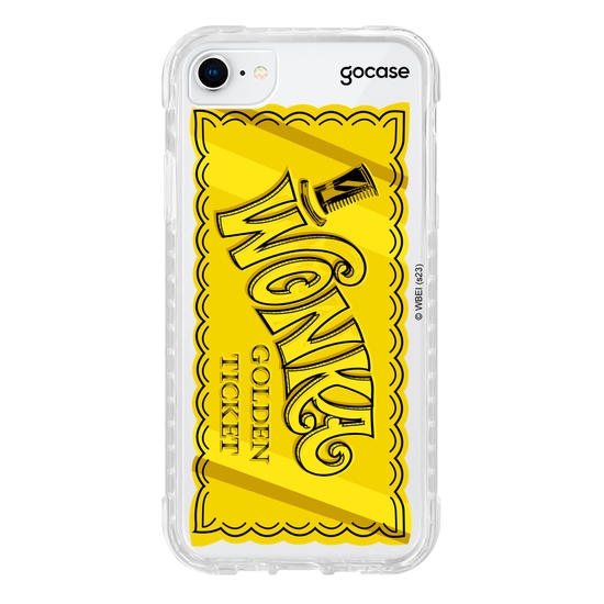 Capinha para celular A Fantástica Fábrica de Chocolate - Golden Ticket