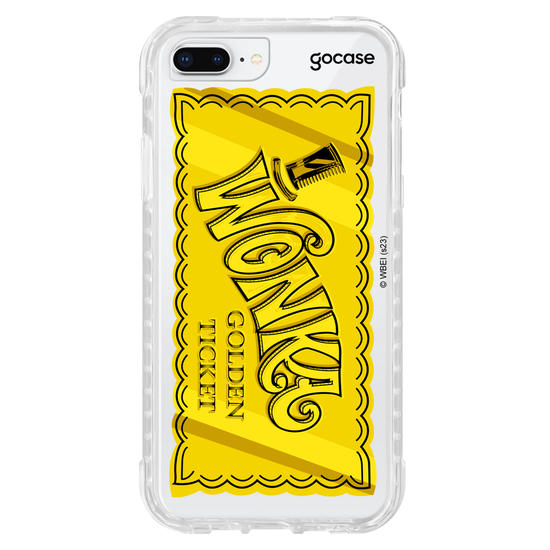 Capinha para celular A Fantástica Fábrica de Chocolate - Golden Ticket