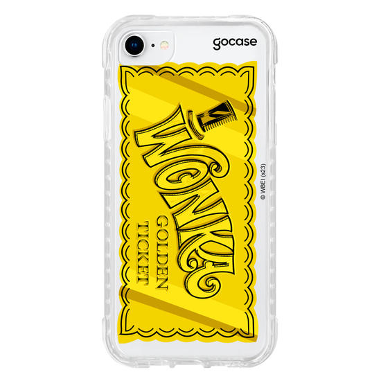 Capinha para celular A Fantástica Fábrica de Chocolate - Golden Ticket