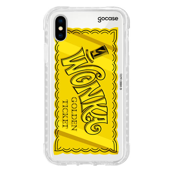 Capinha para celular A Fantástica Fábrica de Chocolate - Golden Ticket