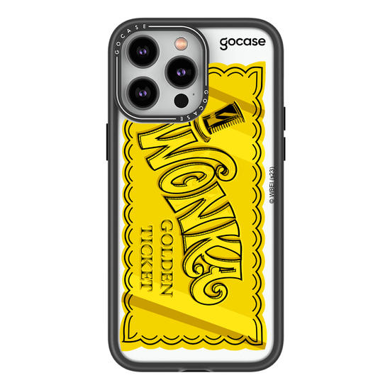 wonka bar golden ticket iphone case