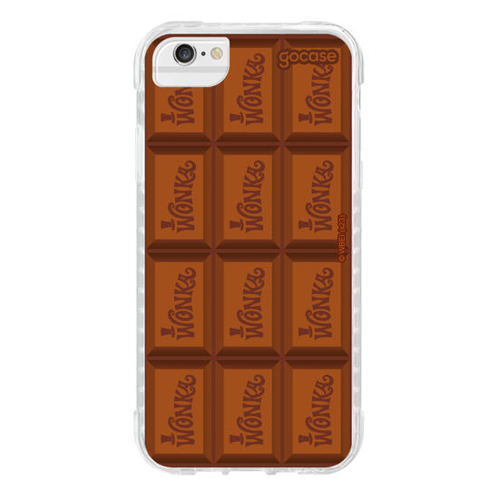 Capinha para celular A Fantástica Fábrica de Chocolate - Chocolate Wonka