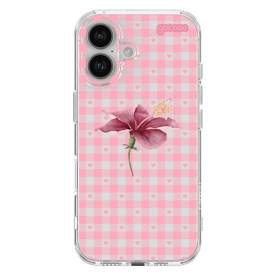 Capinha para celular Xadrez Pink