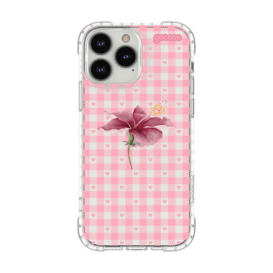 Capinha para celular Xadrez Pink