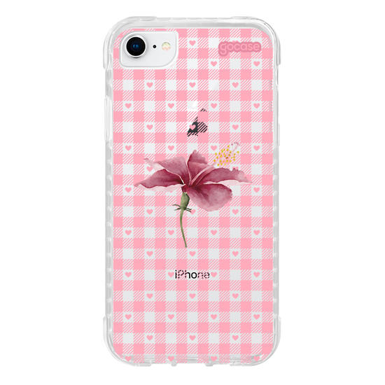 Capinha para celular Xadrez Pink