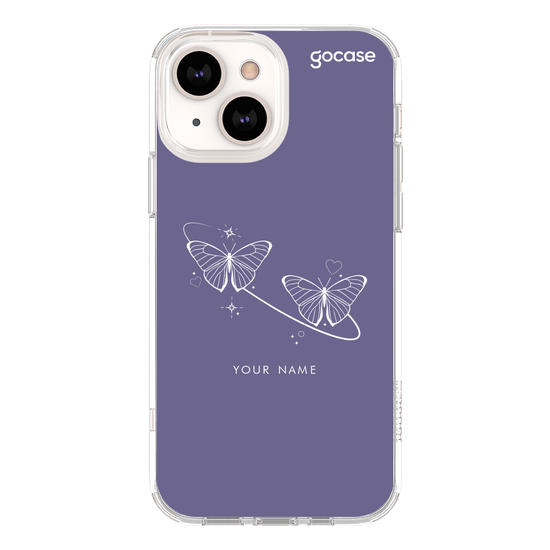 Minimalist Butterfly Couple Phone Case