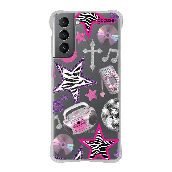 Capinha para celular  Y2K Popstar Pattern