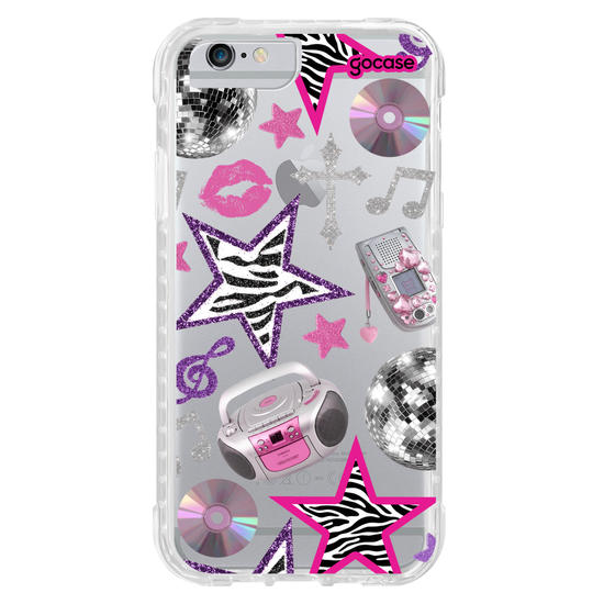 Capinha para celular  Y2K Popstar Pattern