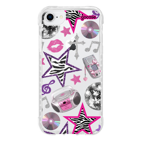 Capinha para celular  Y2K Popstar Pattern