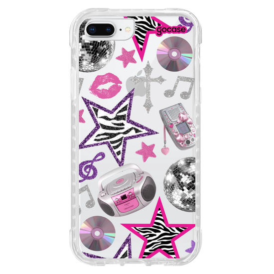 Capinha para celular  Y2K Popstar Pattern