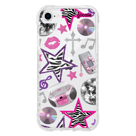 Capinha para celular  Y2K Popstar Pattern
