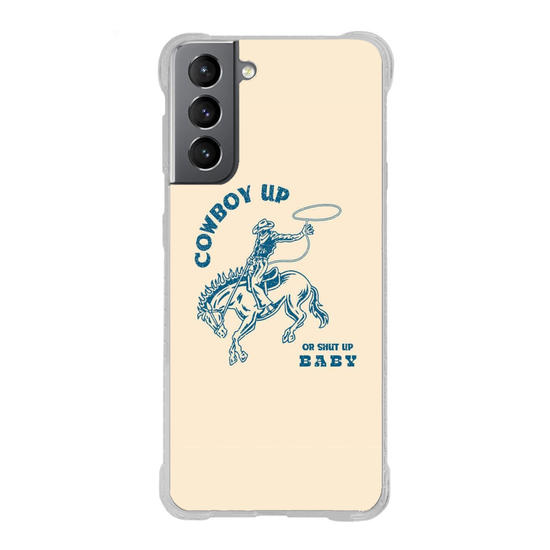 Capinha para celular  Cowgirl - Cowboy Up Or Shut Up Baby