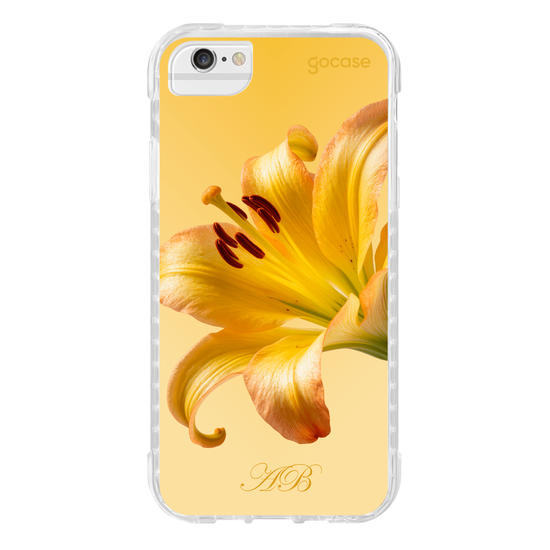 Capinha para celular  Yellow Bloom