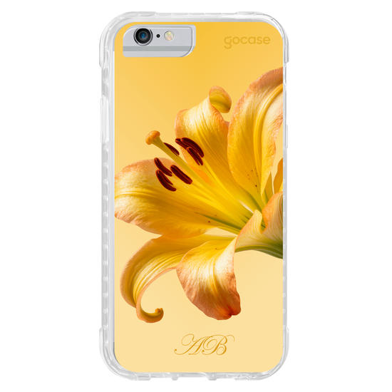 Capinha para celular  Yellow Bloom