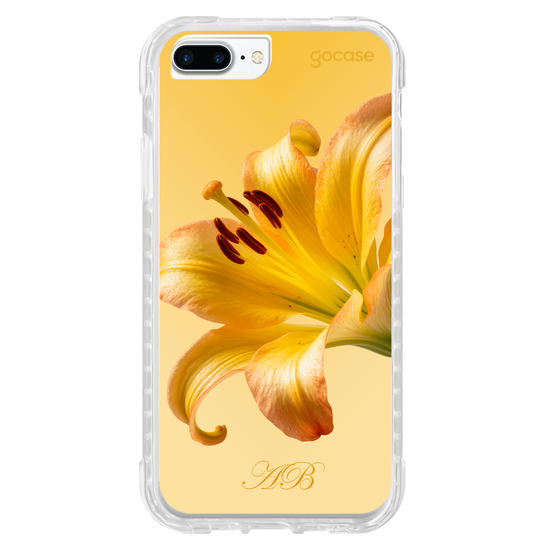 Capinha para celular  Yellow Bloom