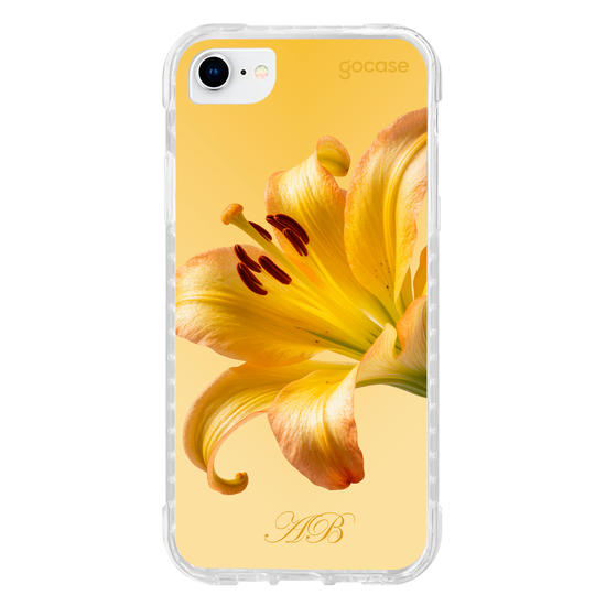 Capinha para celular  Yellow Bloom