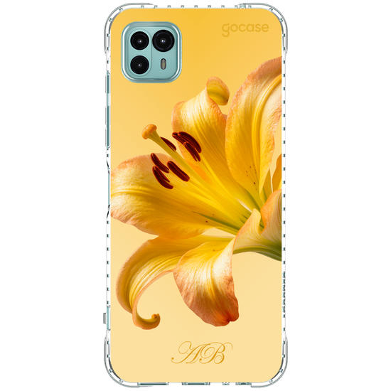 Capinha para celular  Yellow Bloom