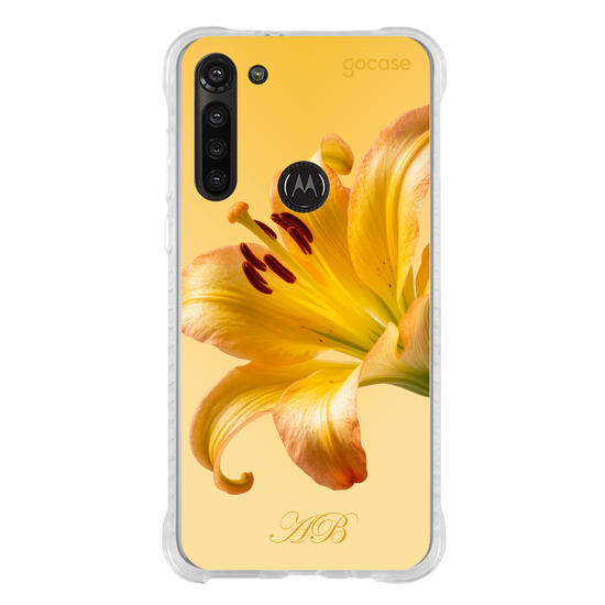 Capinha para celular  Yellow Bloom