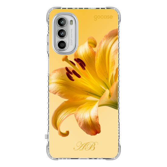 Capinha para celular  Yellow Bloom