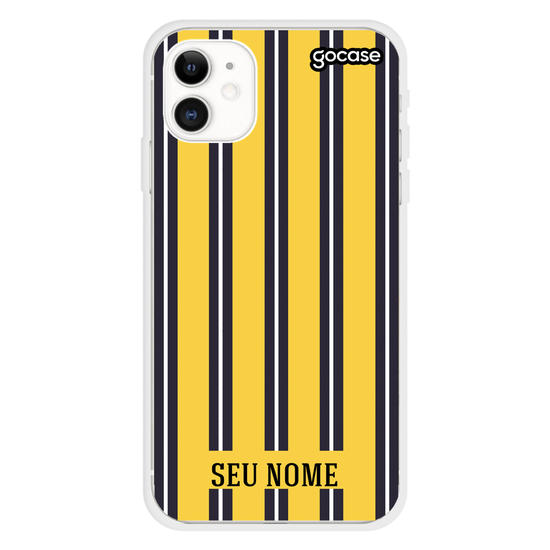 Capinha para celular Yellow Stripes