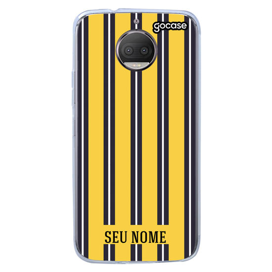 Capinha para celular Yellow Stripes