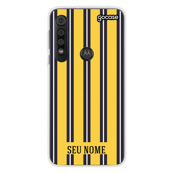 Capinha para celular Yellow Stripes