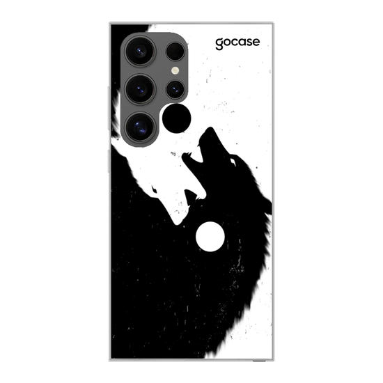 Yin Yang Wolf Phone Case