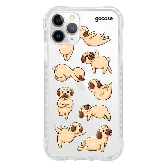 Capinha para celular Yoga do Pug