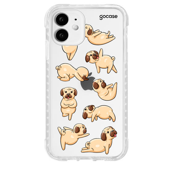 Capinha para celular Yoga do Pug