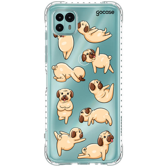 Capinha para celular Yoga do Pug