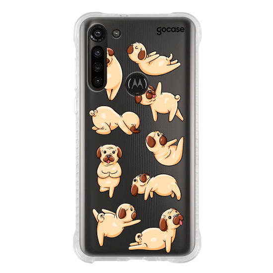 Capinha para celular Yoga do Pug