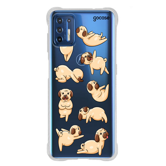 Capinha para celular Yoga do Pug