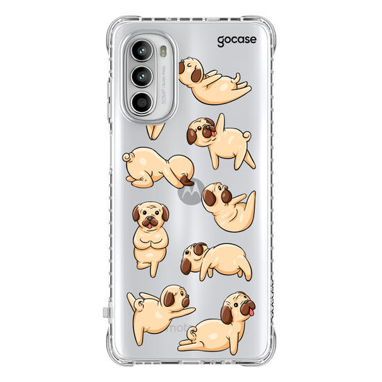 Capinha para celular Yoga do Pug