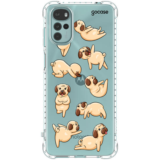 Capinha para celular Yoga do Pug