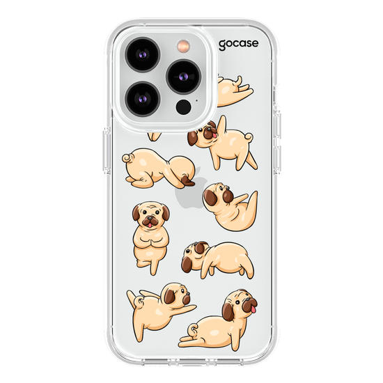 Capinha para celular Yoga do Pug