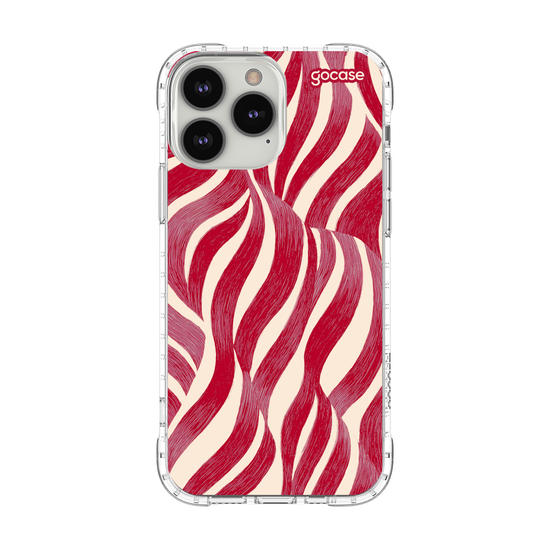 Capinha para celular  Zebra Vermelha