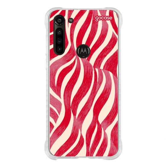 Capinha para celular  Zebra Vermelha