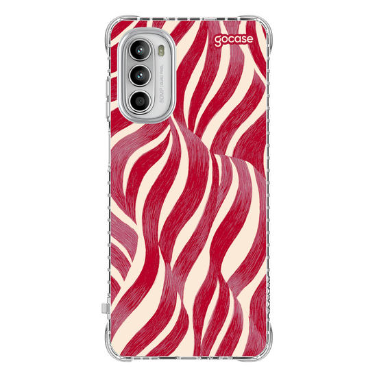 Capinha para celular  Zebra Vermelha