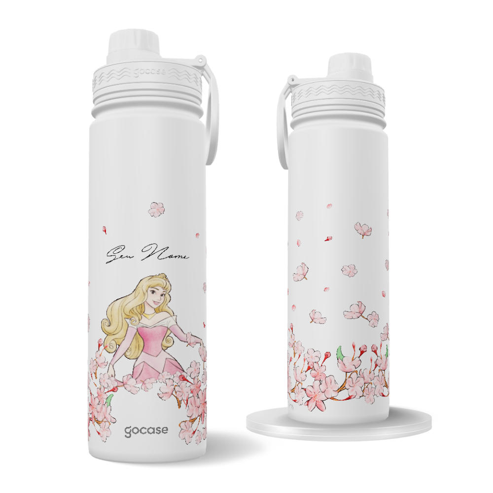 Garrafa Térmica Fresh + Ebook - Aurora Classical Rose