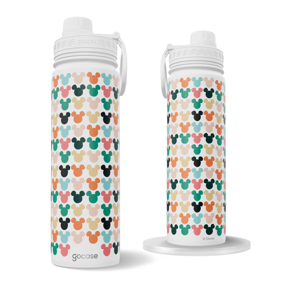 Garrafa Térmica Fresh + Ebook - Orelhas do Mickey Pattern