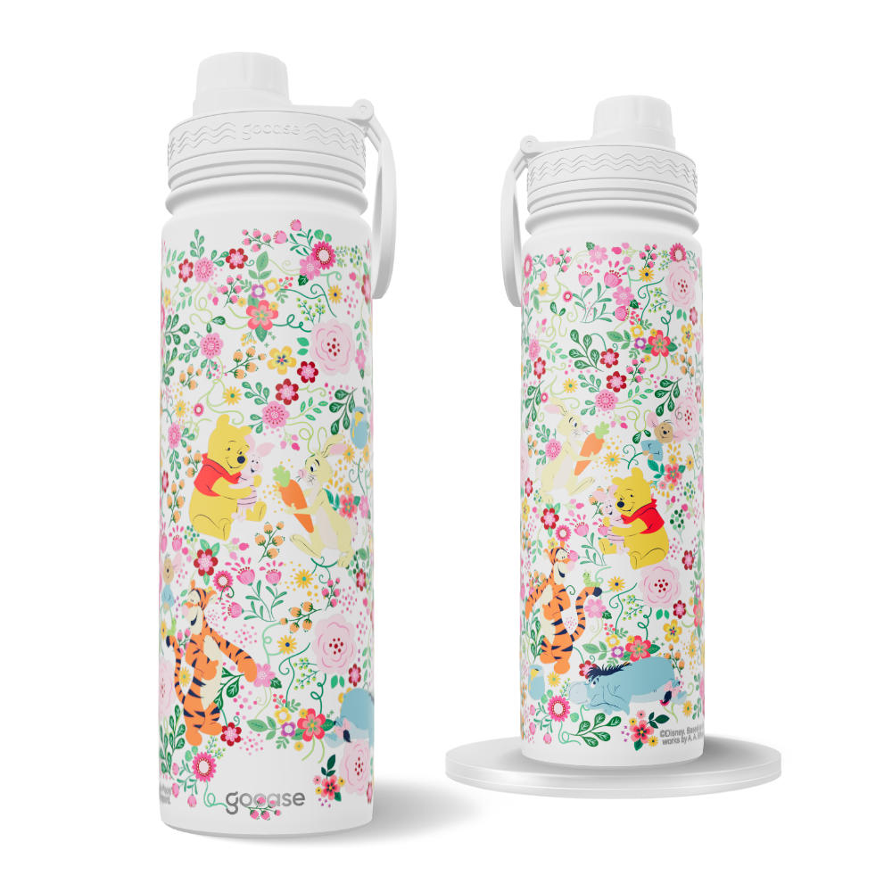 Garrafa Térmica Fresh + Ebook - Pooh e Amigos