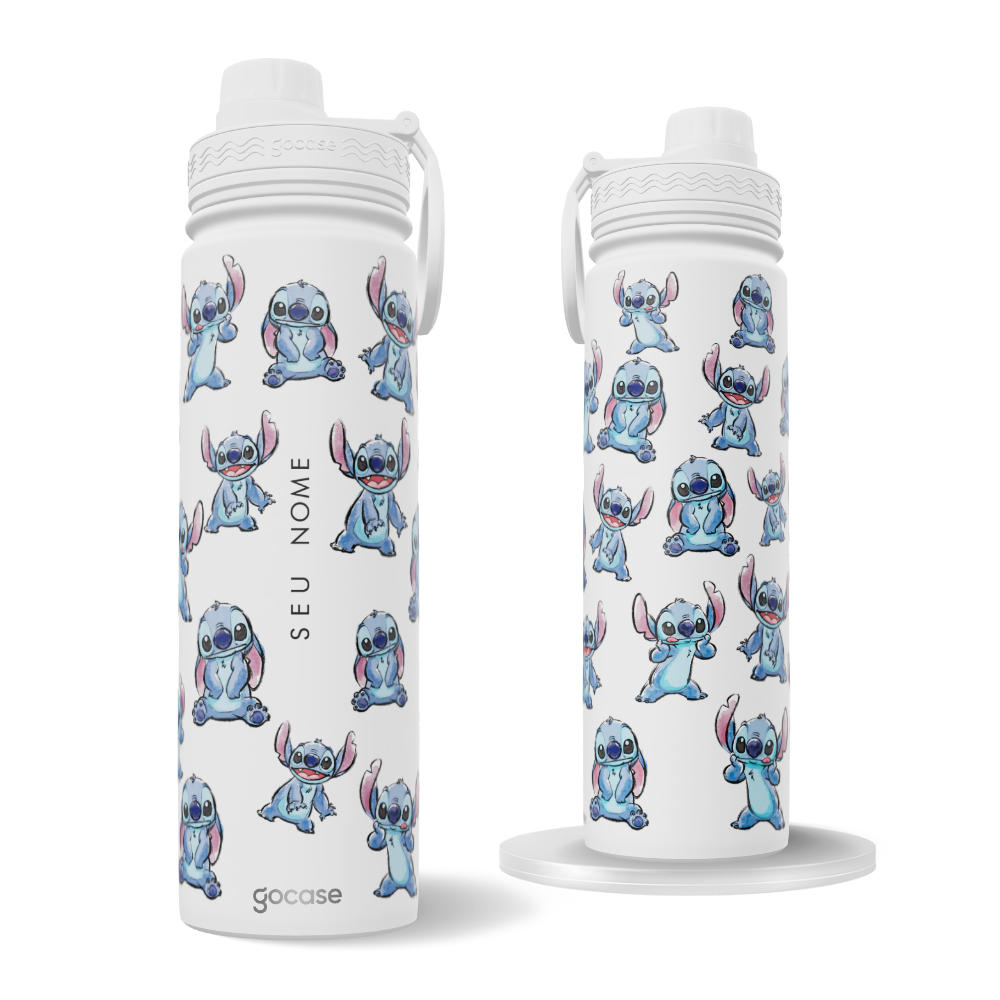 Garrafa Térmica Fresh + Ebook - Stitch's Charm