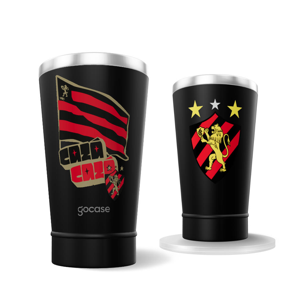  Copo Térmico Cerveja + Ebook - Sport - Cazá